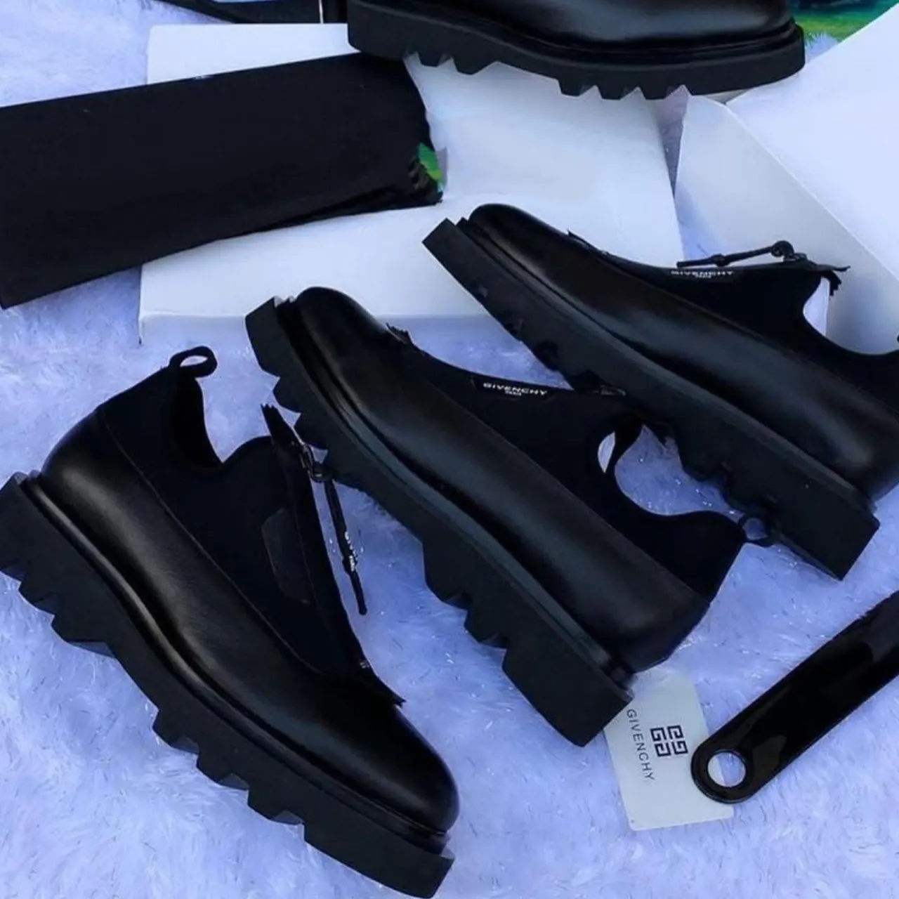 Smart Store Black Premium Leather Shoe – Stylish Comfortable Everyday Footwear