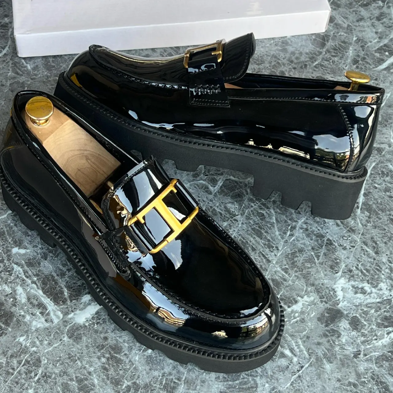 Smart Store Black Premium Leather Shoe – Stylish Comfortable Everyday Footwear