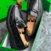 Smart Store Black Premium Leather Shoe – Stylish Comfortable Everyday Footwear