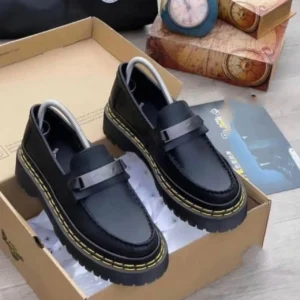 Smart Store Black Premium Leather Shoe – Stylish Comfortable Everyday Footwear