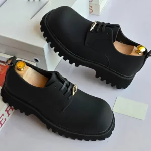 Smart Store Black Premium Leather Shoe – Stylish Comfortable Everyday Footwear