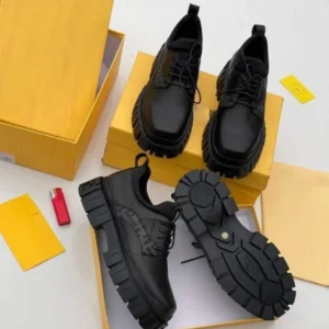 Smart Store Black Premium Leather Shoe – Stylish Comfortable Everyday Footwear