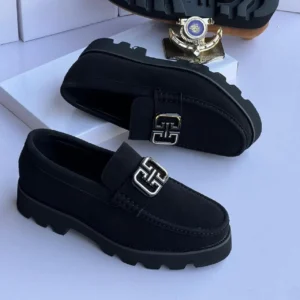 Smart Store Black Premium Leather Shoe – Stylish Comfortable Everyday Footwear