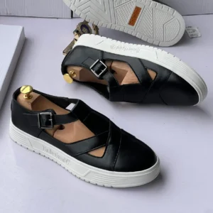 Smart Store Black Premium Leather Shoe – Stylish Comfortable Everyday Footwear