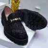 Smart Store Black Premium Leather Shoe – Stylish Comfortable Everyday Footwear