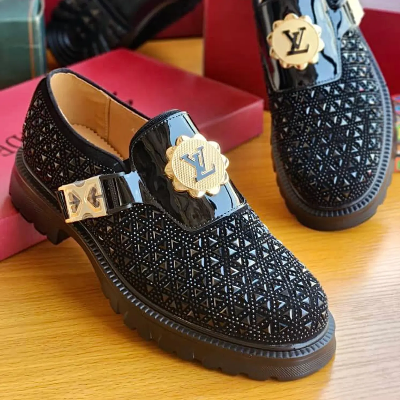 Smart Store Black Premium Leather Shoe – Stylish Comfortable Everyday Footwear