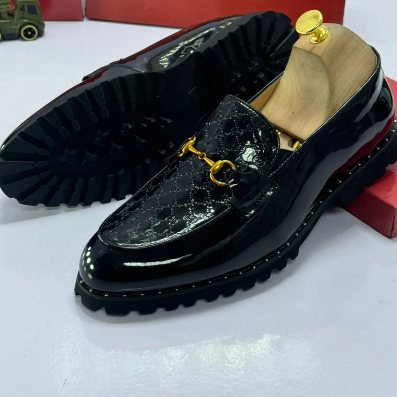 Smart Store Black Premium Leather Shoe – Stylish Comfortable Everyday Footwear