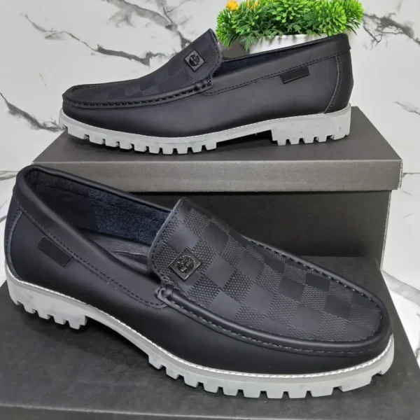 Smart Store Black Premium Leather Shoe – Stylish Comfortable Everyday Footwear