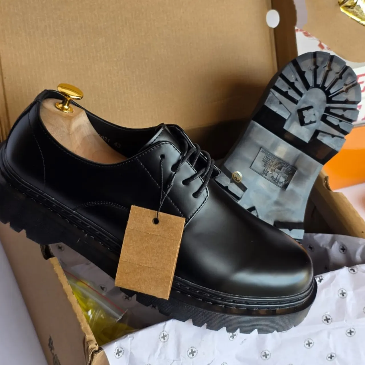 Smart Store Black Premium Leather Shoe – Stylish Comfortable Everyday Footwear
