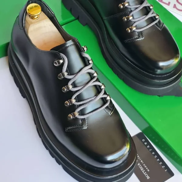 Smart Store Black Premium Leather Shoe – Stylish Comfortable Everyday Footwear