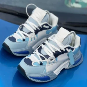 Smart Store Bold Blue Casual Sneakers – Stylish Everyday Lace-Up Footwear