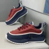 Smart Store Dual-Colour Bold Sneakers – Casual Everyday Lace-Up Footwear