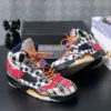 Smart Store Dual-Colour Court Sneakers – Bold Everyday Casual Footwear
