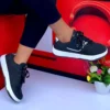 Smart Store Dual-Colour Luxe Sneakers – Elegant Everyday Casual Footwear