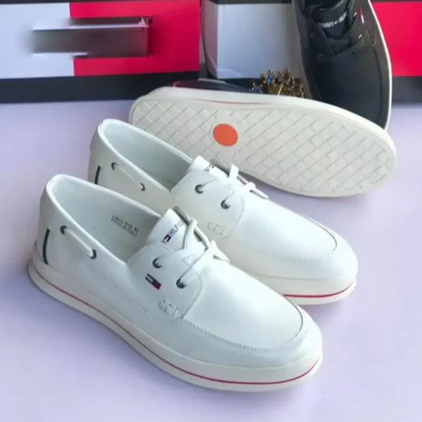 Smart Store Dual-Tone Lace-Up Sneakers – Lightweight Casual Everyday Footwear