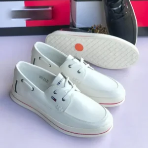 Smart Store Dual-Tone Lace-Up Sneakers – Lightweight Casual Everyday Footwear