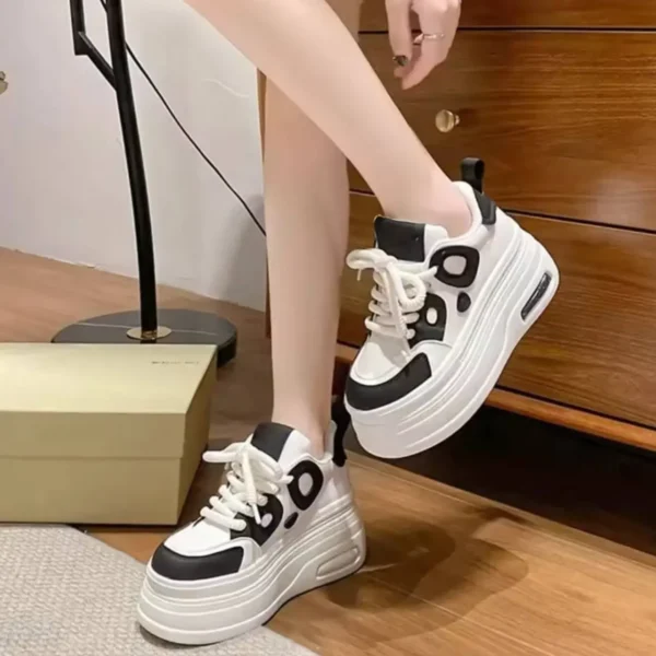 Smart Store Dual-Tone Luxe Sneakers – Premium Comfortable Everyday Footwear
