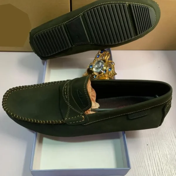 Smart Store Dual-Tone Premium Leather Shoe – Stylish Comfortable Everyday Footwear