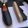 Smart Store Dual-Tone Premium Leather Shoe – Stylish Comfortable Everyday Footwear