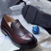 Smart Store Dual-Tone Premium Leather Shoe – Stylish Comfortable Everyday Footwear