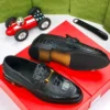Smart Store Dual-Tone Premium Leather Shoe – Stylish Comfortable Everyday Footwear