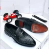 Smart Store Dual-Tone Premium Leather Shoe – Stylish Comfortable Everyday Footwear