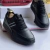 Smart Store Dual-Tone Premium Leather Shoe – Stylish Comfortable Everyday Footwear