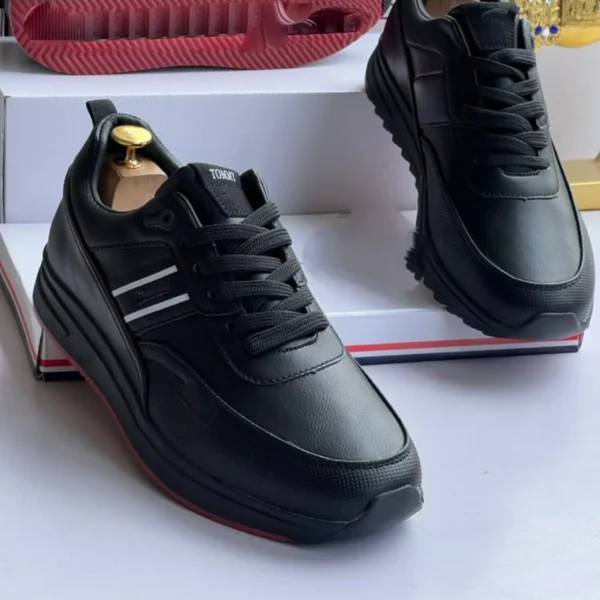 Smart Store Dual-Tone Premium Leather Shoe – Stylish Comfortable Everyday Footwear
