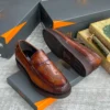 Smart Store Dual-Tone Premium Leather Shoe – Stylish Comfortable Everyday Footwear