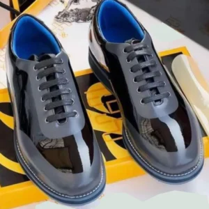 Smart Store Dual-Tone Premium Leather Shoe – Stylish Comfortable Everyday Footwear