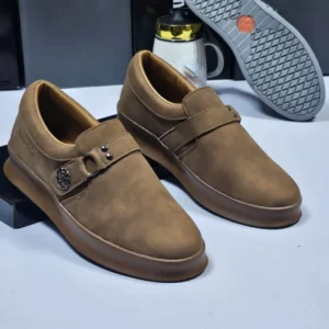 Smart Store Dual-Tone Premium Leather Shoe – Stylish Comfortable Everyday Footwear