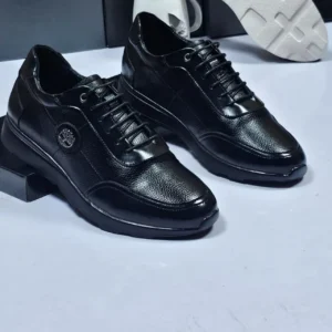 Smart Store Dual-Tone Premium Leather Shoe – Stylish Comfortable Everyday Footwear