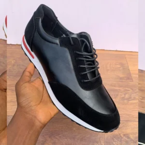 Smart Store Dual-Tone Premium Leather Shoe – Stylish Comfortable Everyday Footwear
