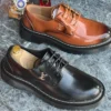 Smart Store Dual-Tone Premium Leather Shoe – Stylish Comfortable Everyday Footwear