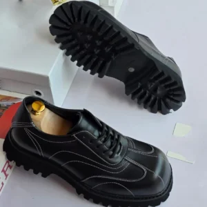 Smart Store Dual-Tone Premium Leather Shoe – Stylish Comfortable Everyday Footwear