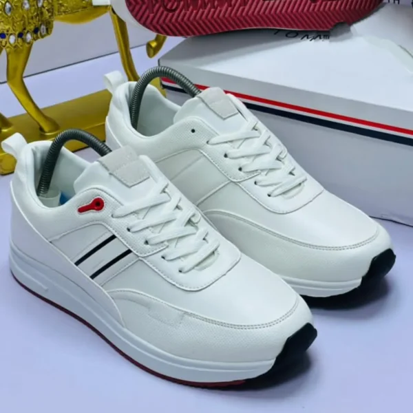 Smart Store Dual-Tone Signature Sneakers – Classic Everyday Casual Footwear