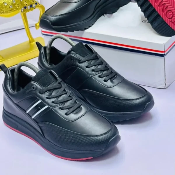 Smart Store Dual-Tone Signature Sneakers – Classic Everyday Casual Footwear