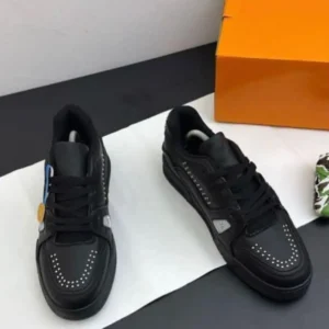 Smart Store Monogram Dual-Colour Premium Shoe – Elegant Everyday Casual Footwear