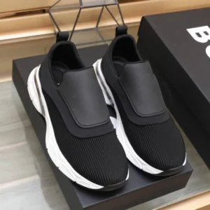 Smart Store Premium Black Comfort Sneakers – Sleek Everyday Casual Footwear
