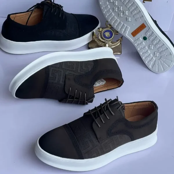Smart Store Premium Lace-Up Sneakers – Stylish Durable Everyday Footwear