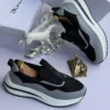 Smart Store Premium Sleek Black Sneakers – Elegant Everyday Casual Footwear