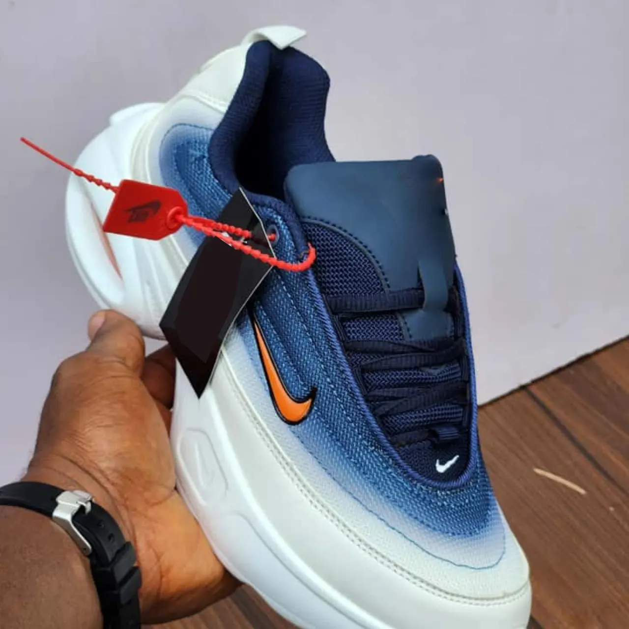 Smart Store Tri-Colour Casual Sneakers – Comfortable Everyday Lace-Up Footwear