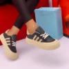 Smart Store Tri-Colour Fashion Sneakers – Versatile Everyday Casual Footwear
