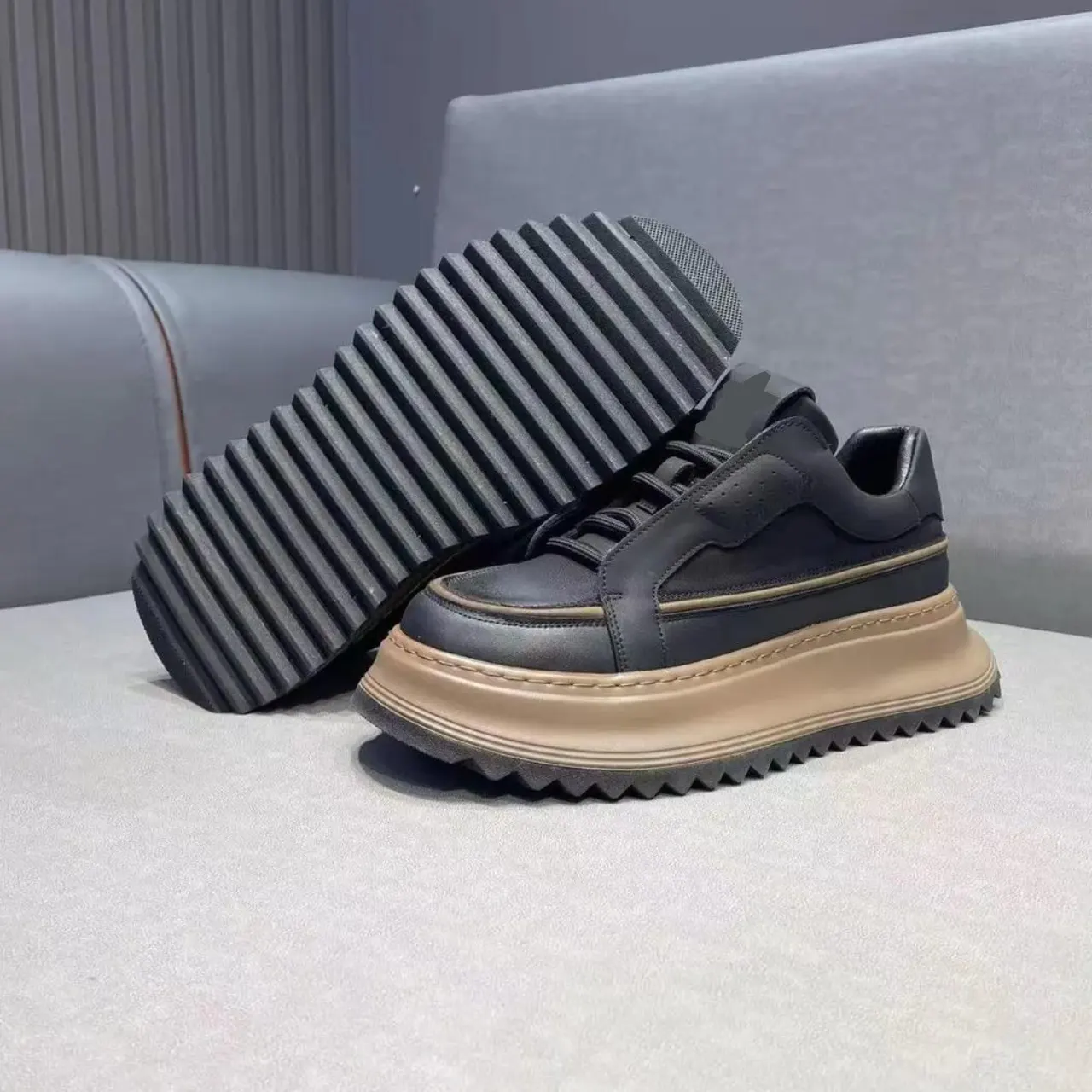 Smart Store Tri-Colour Luxe Sneakers – Premium Everyday Casual Footwear