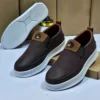 Smart Store Tri-Colour Premium Leather Shoe – Stylish Comfortable Everyday Footwear