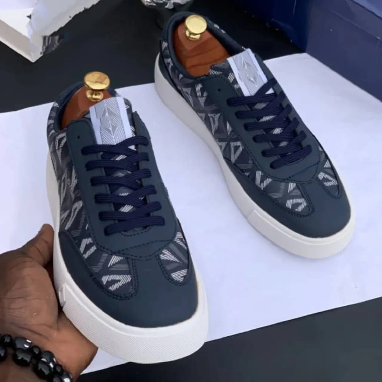 Smart Store Tri-Colour Premium Sneakers – Stylish Everyday Casual Footwear