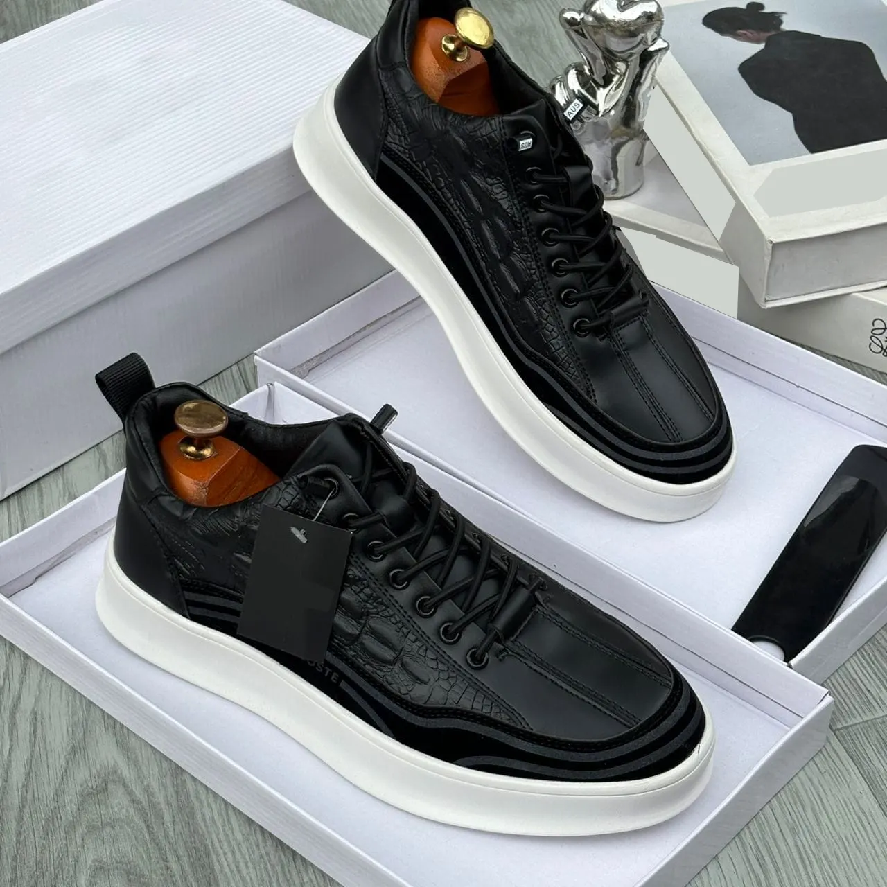 Smart Store High Cut Casual Sneakers