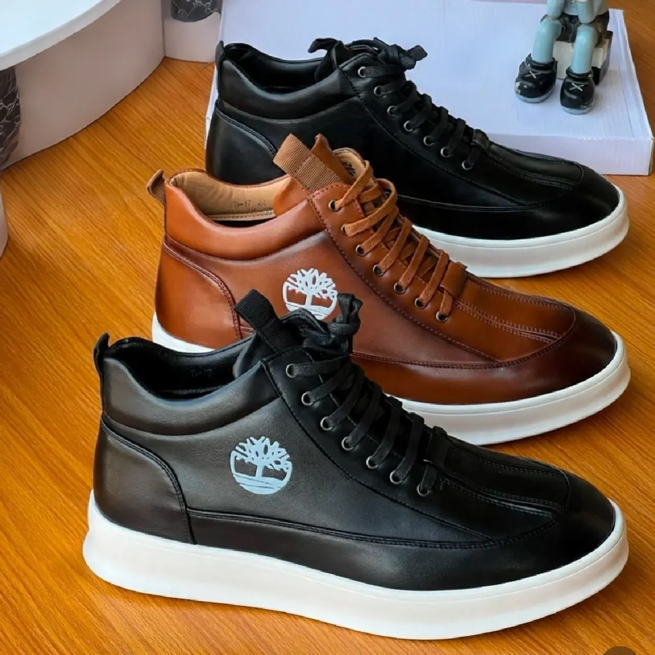 Smart Store Premium Leather Sneakers