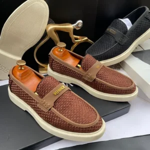 Smart Store Woven Loafers Mens Shoes