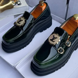 Smart Store Chunky Platform Loafers Mens Shoes